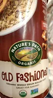 Natures path organic old fashioned whole grain rolled oats