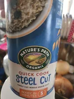 Natures path organic quick cook steel cut whole grain oats