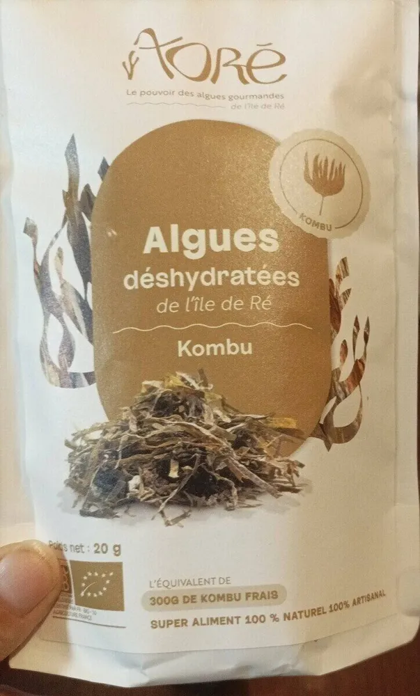 Algues déshydratées kombu