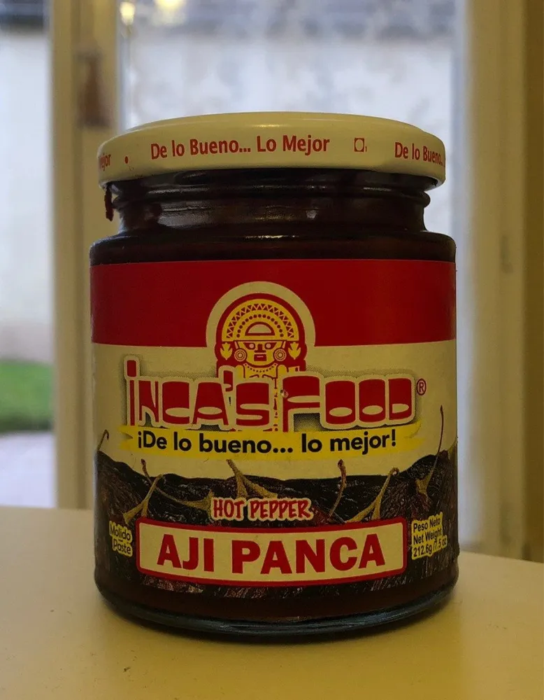 Inca's food, aji panca paste
