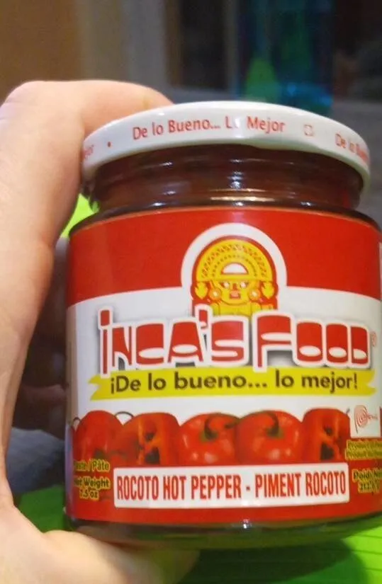 Rocoto hot pepper sauce