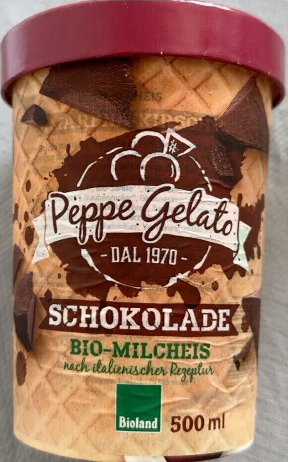 Bio Milcheis Schokolade