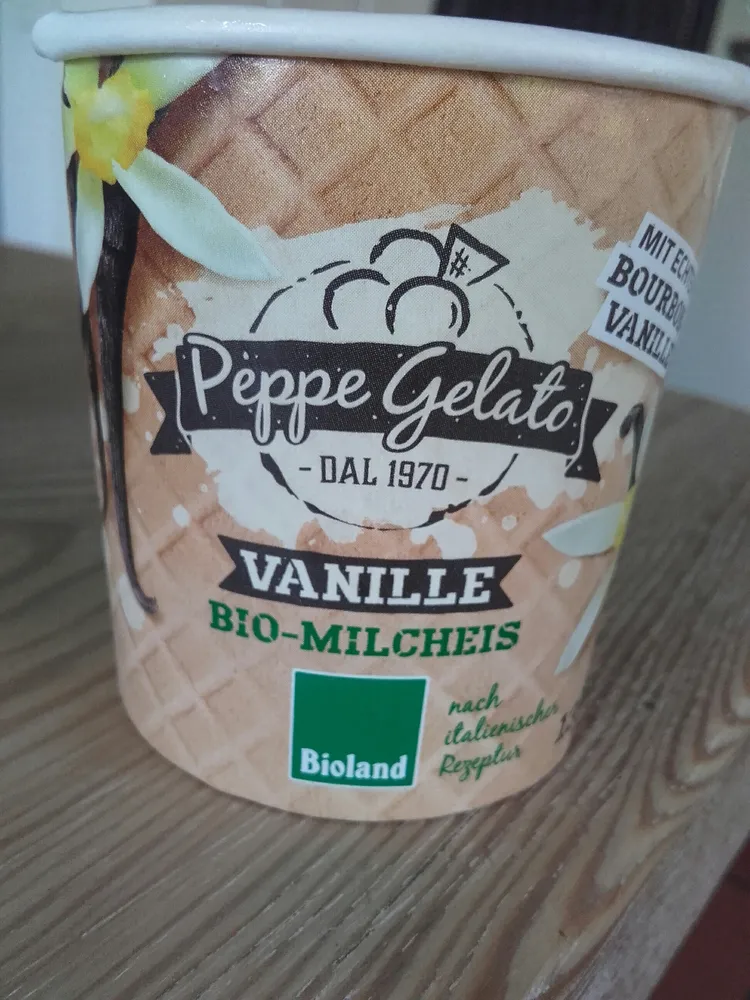 Bio-Milcheis Vanille