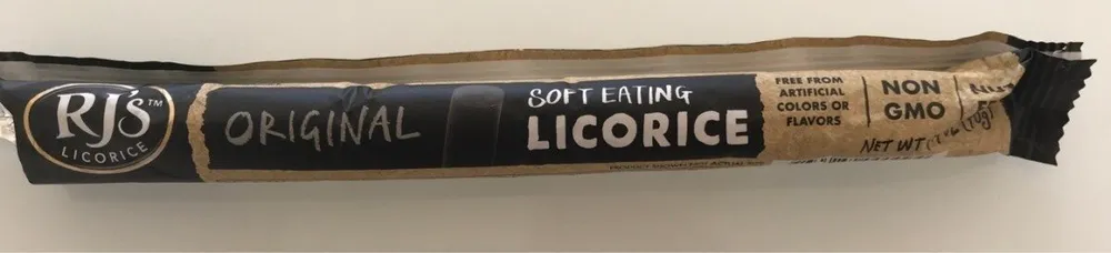 Licorice rjs logs soft eating licorice ounce