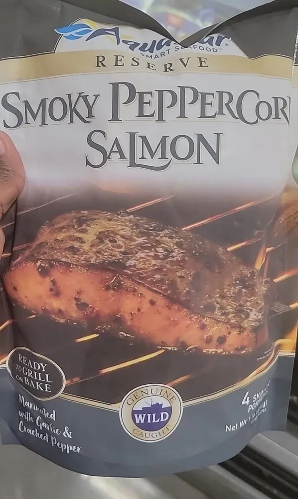 Smoky Peppercorn Salmon