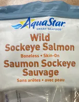 Wild Sockeye Salmon, Boneless, Skin-on