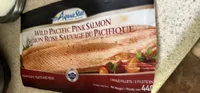 Wild pacific pink salmon