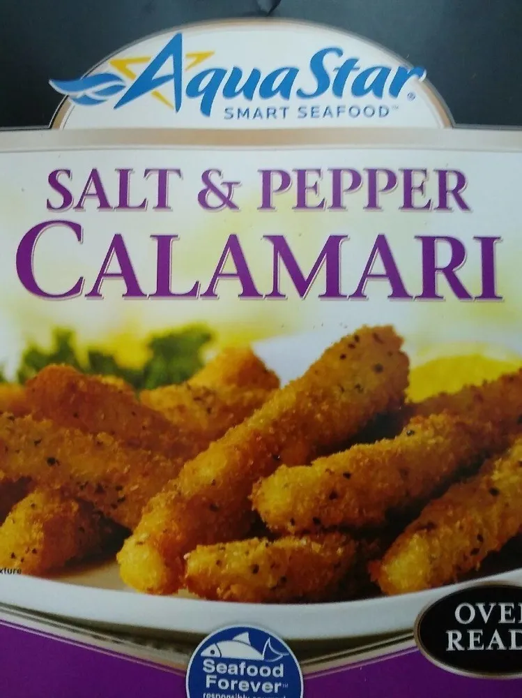 Salt and pepper calamari