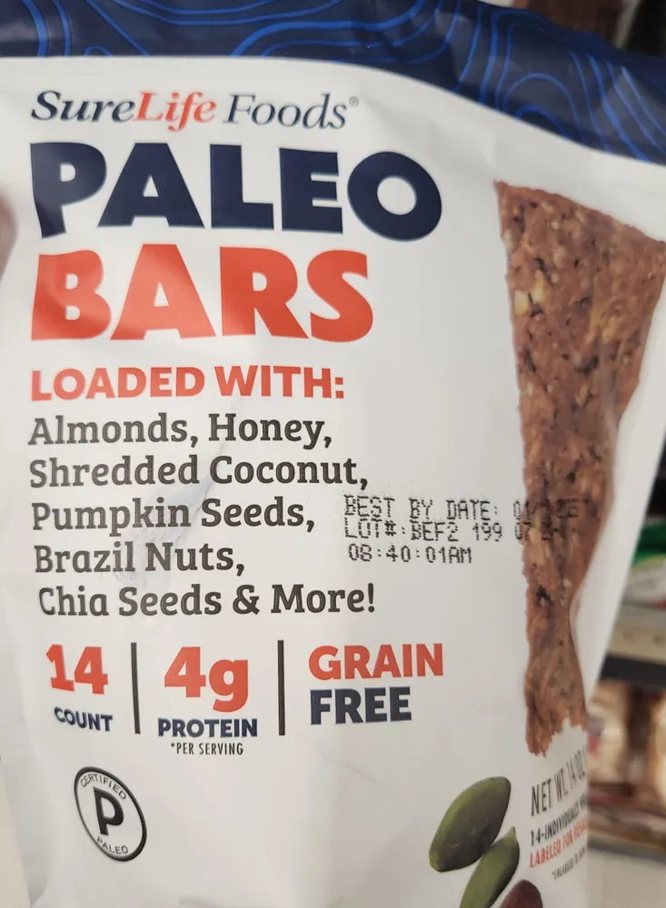 Paleo bars