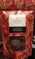 Organic red velvet coconut macaroons