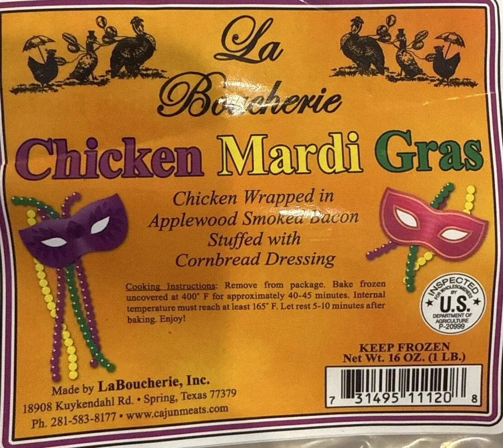 Chicken Mardi Gras