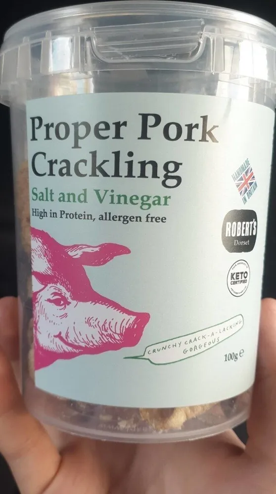 Proper pork crackling