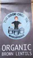 Organic brown lentils