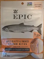 Maple-Glazed & Smoked Salmon Bites