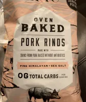 Baked Pork Rinds Pink Himalayan Sea Salt