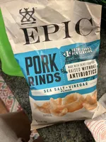 Pork Rinds Sea Salt + Vinegar Flavor