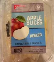 Apple Slices Peeled