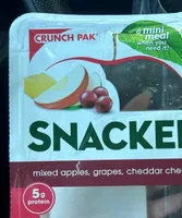 Snackers (Mixed Apples, Grapes, Cheddar Cheese)
