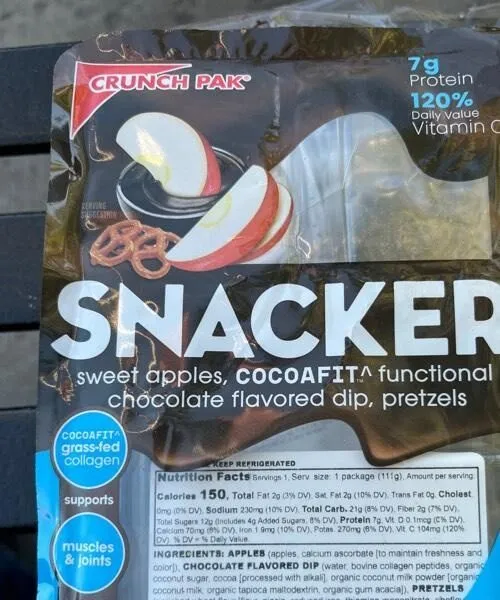 Crush pack snacker
