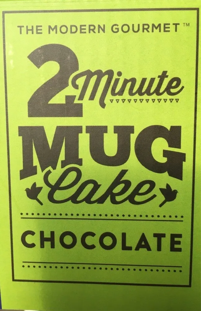 2 minute MUG cake chokolate