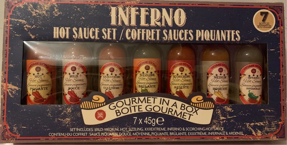 Coffret sauces piquantes