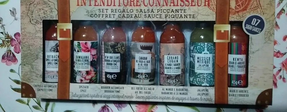 Coffret sauce piquante