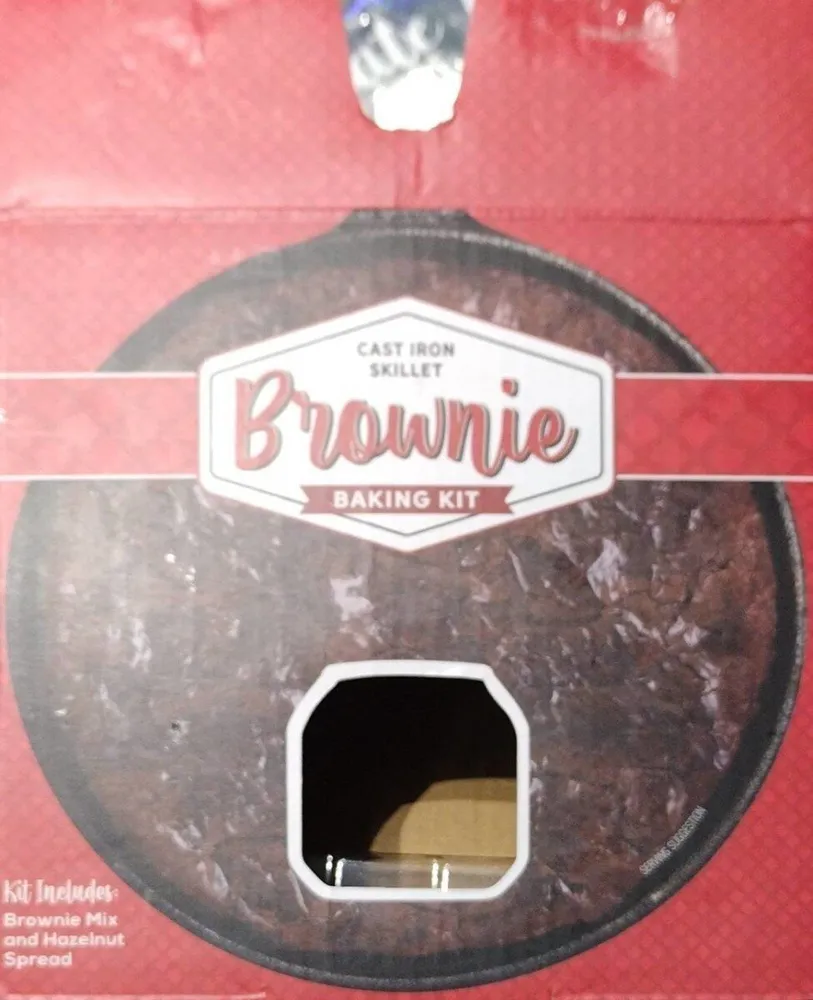 Cast Iron Skillet Brownie Baking Kit