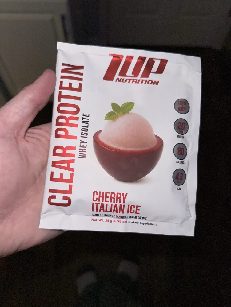 Clear protein - Cherry Italian Ice