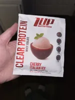 Clear protein - Cherry Italian Ice