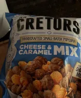 cheese and caramel popcorn mix