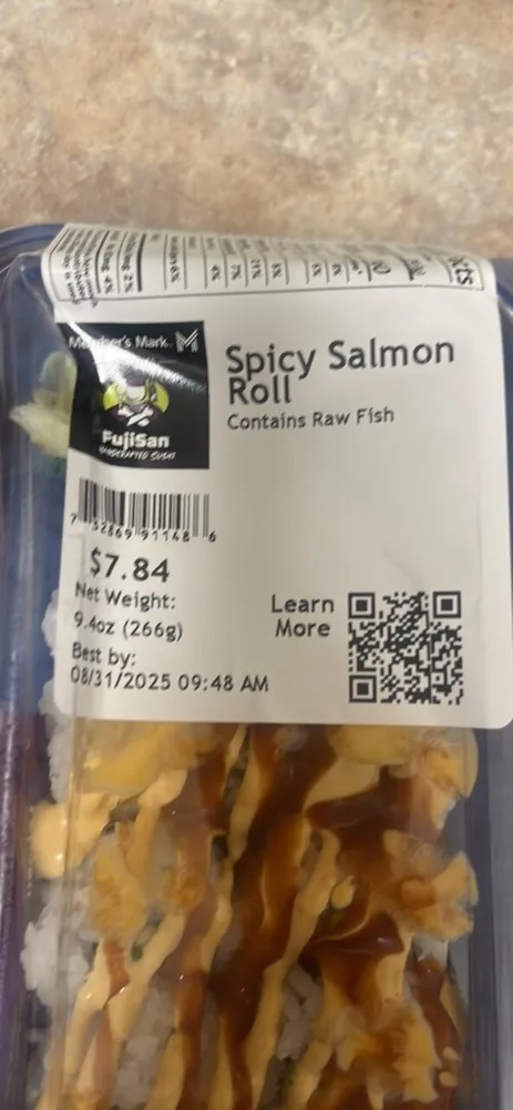 Spicy Salmon Roll 10pc