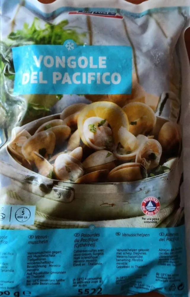 Vongole del Pacifico
