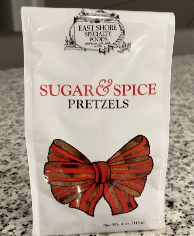 Sugar and spice pretzels