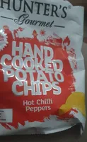 Hunter foods hunters gourmet chips hot chili peppers