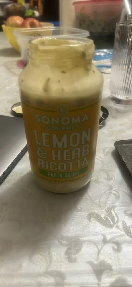 LEMON & HERB RICOTTA PASTA SAUCE