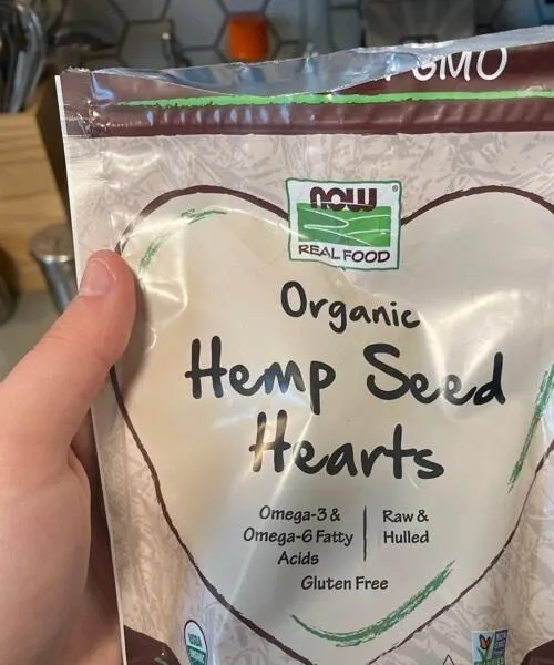 Organic hemp seeds