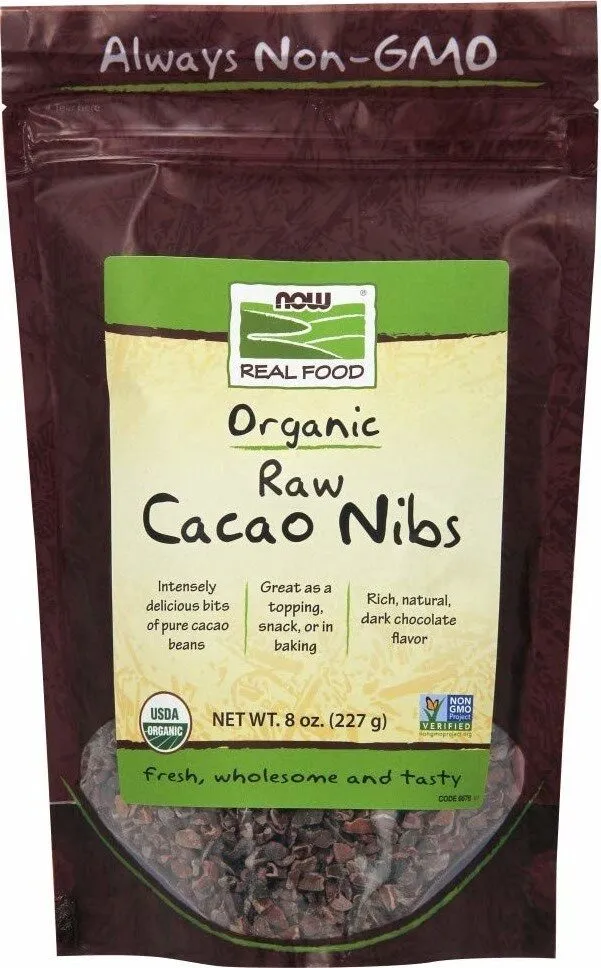 Organic raw cacao nibs