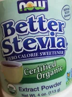 Organic Extract Powder Zero-Calorie Sweetener