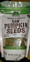 Organic Raw Pumpkin Seeds Unsalted