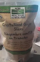 Organic Crystallized Ginger Slices