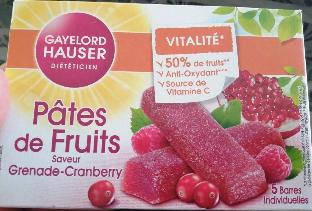 Pâtes de fruits