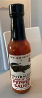 Australian flamin' hot pepper sauce