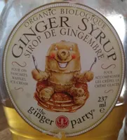 SIROP DE GINGEMBRE