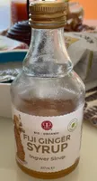 Piji ginger syrup