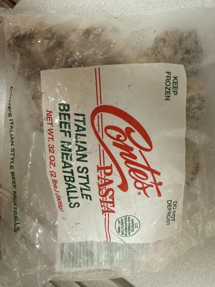 Italian Style Beef Meatballs