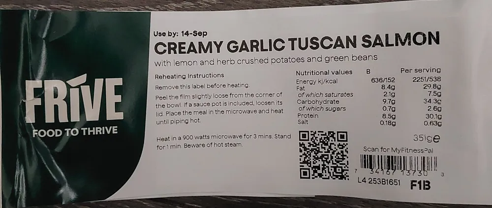 Creamy Garlic Tuscan Salmon with potatoes