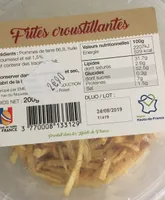 Frites croustillantes
