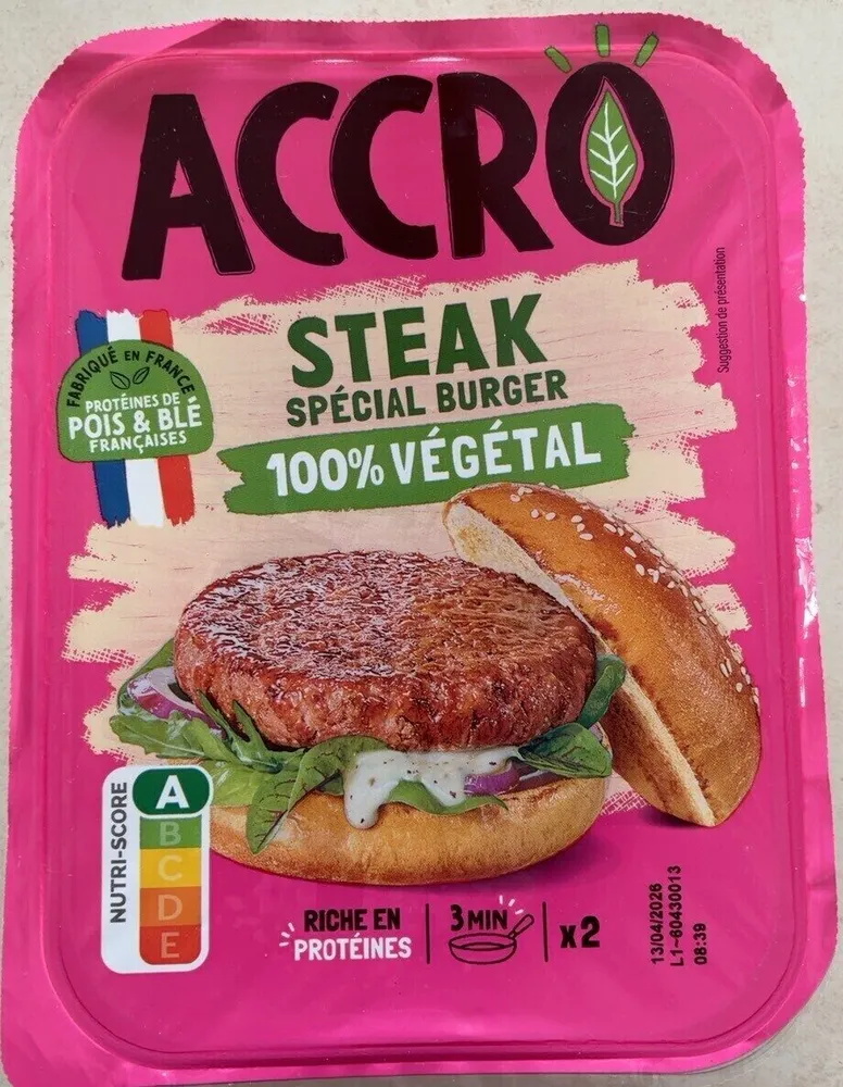 Steak vegetal special burger