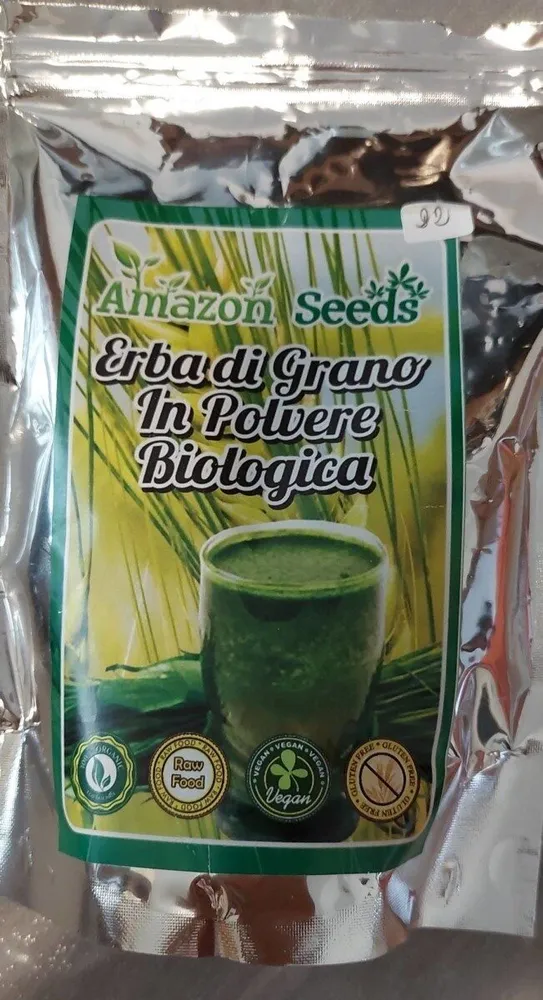 Erba di grano biologica