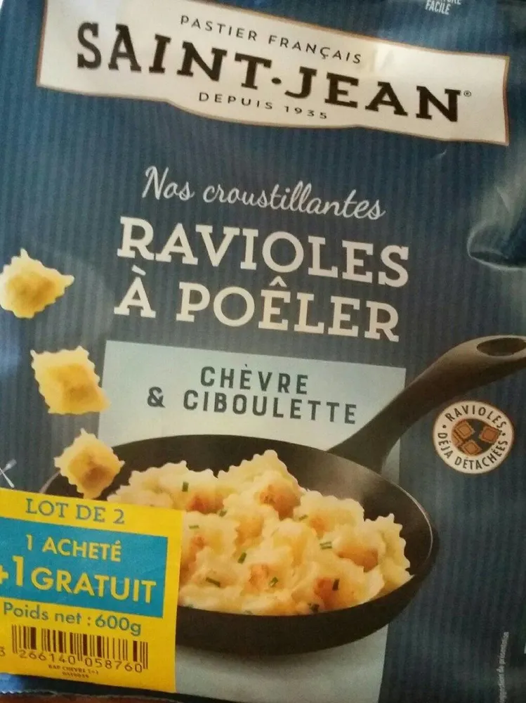 Ravioles à poêler